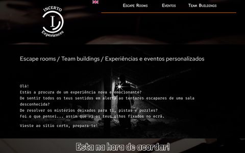 Incerto Experiences